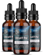 UltraK9 Pro Drops para Perros – Fórmula de 9 Nutrientes – 60ml (3 Meses de Suministro)