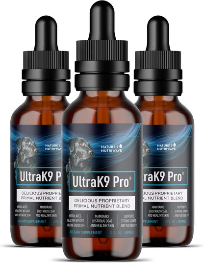 UltraK9 Pro Drops para Perros – Fórmula de 9 – Raíz de bardana: conocida por sus propiedades depurativas, ayuda a – Image 1