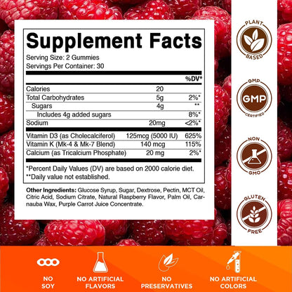 Vitamatic Vitamina D3 + K2 Gominolas – 60 unidades – Image 2