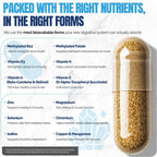 Shiny Leaf Multivitamínico Bariátrico Metilado Sin Hierro - 180 Cápsulas