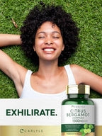 Carlyle Citrus Bergamot Suplemento | 120 Cápsulas | Extracto Complejo | No-GMO, Sin Gluten