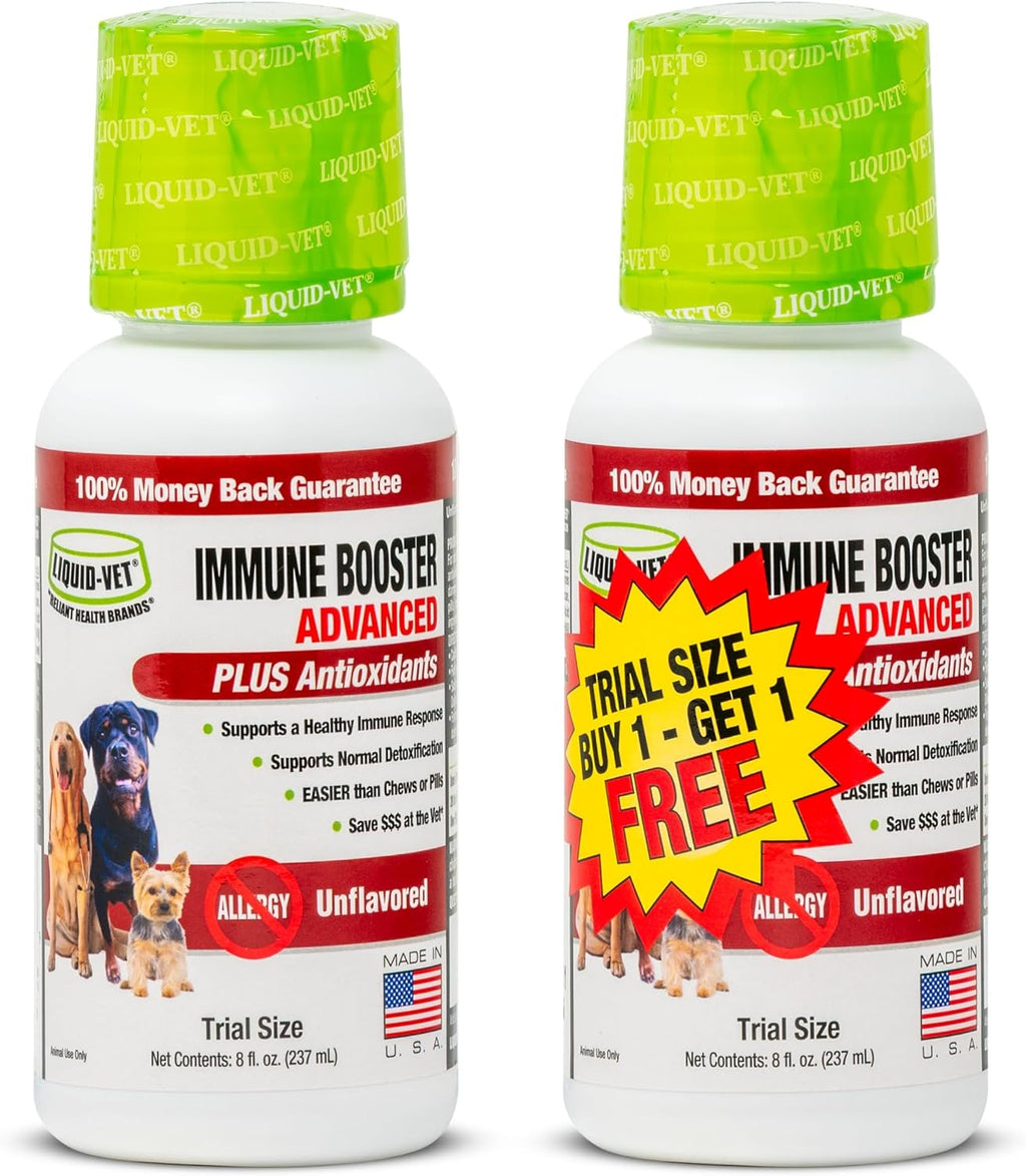 Immune Support for Dogs – Protección Antioxidante y Salud Intestinal – Con Inulina, Beta-Glucano, Omega-3 y Más