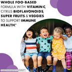 Bluebonnet Rainforest Animalz Vitamina C 250 mg - 90 Comprimidos Masticables para Niños