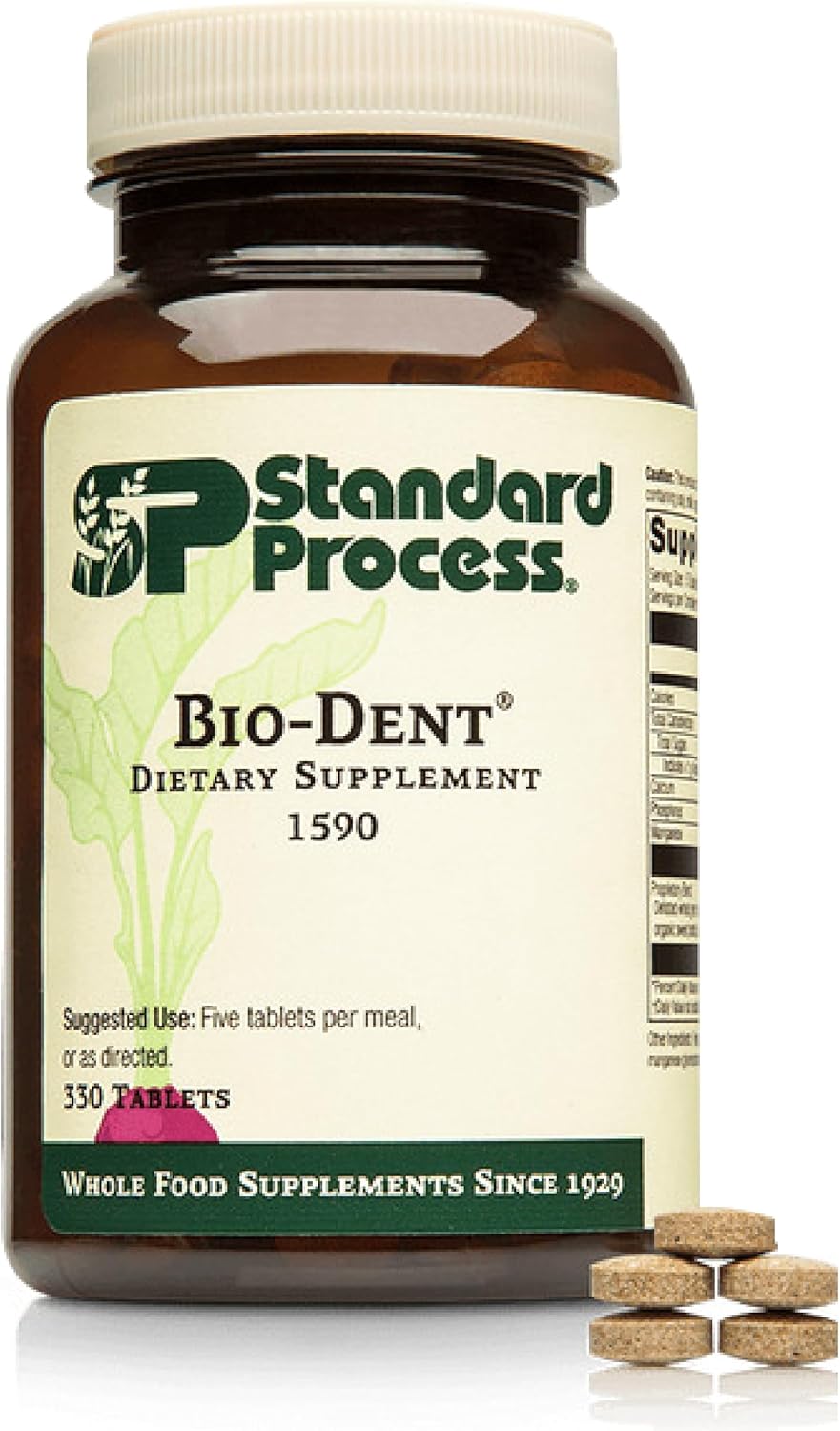 Standard Process Bio-Dent - Suplemento para la Salud Ósea y Dental - 800 Comprimidos