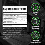 Species Nutrition Arthrolyze Suplemento para la Reparación Articular, Fortificado con Colágeno UC-II, MSM, Glucosamina, Condroitina, Alto Poder de Soporte de Tejido Conectivo y Articulaciones (300 Cápsulas)