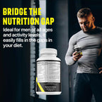 Multivitamínico Diario para Hombres con Saw Palmetto, Luteína y Licopeno - 60 Cápsulas