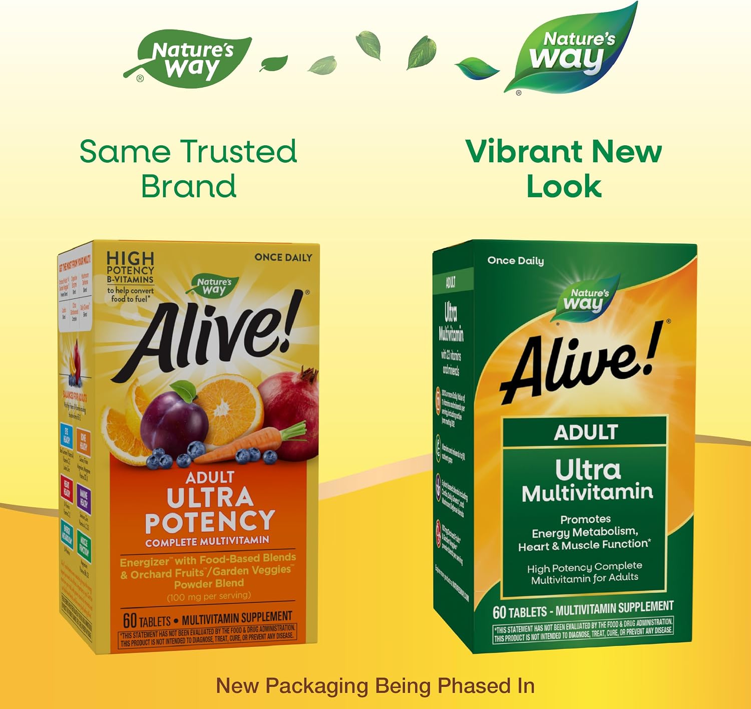 Nature's Way Alive! Multivitamínico Adulto Ultra - 60 Comprimidos