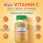 Human Beanz Vitamin C Jelly Bean Gummies para Niños
