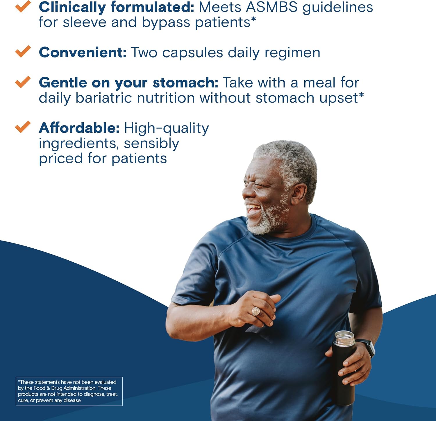 Bariatric Fusion Multivitamínico Bariátrico Sin Hierro - 1 Año de Suministro