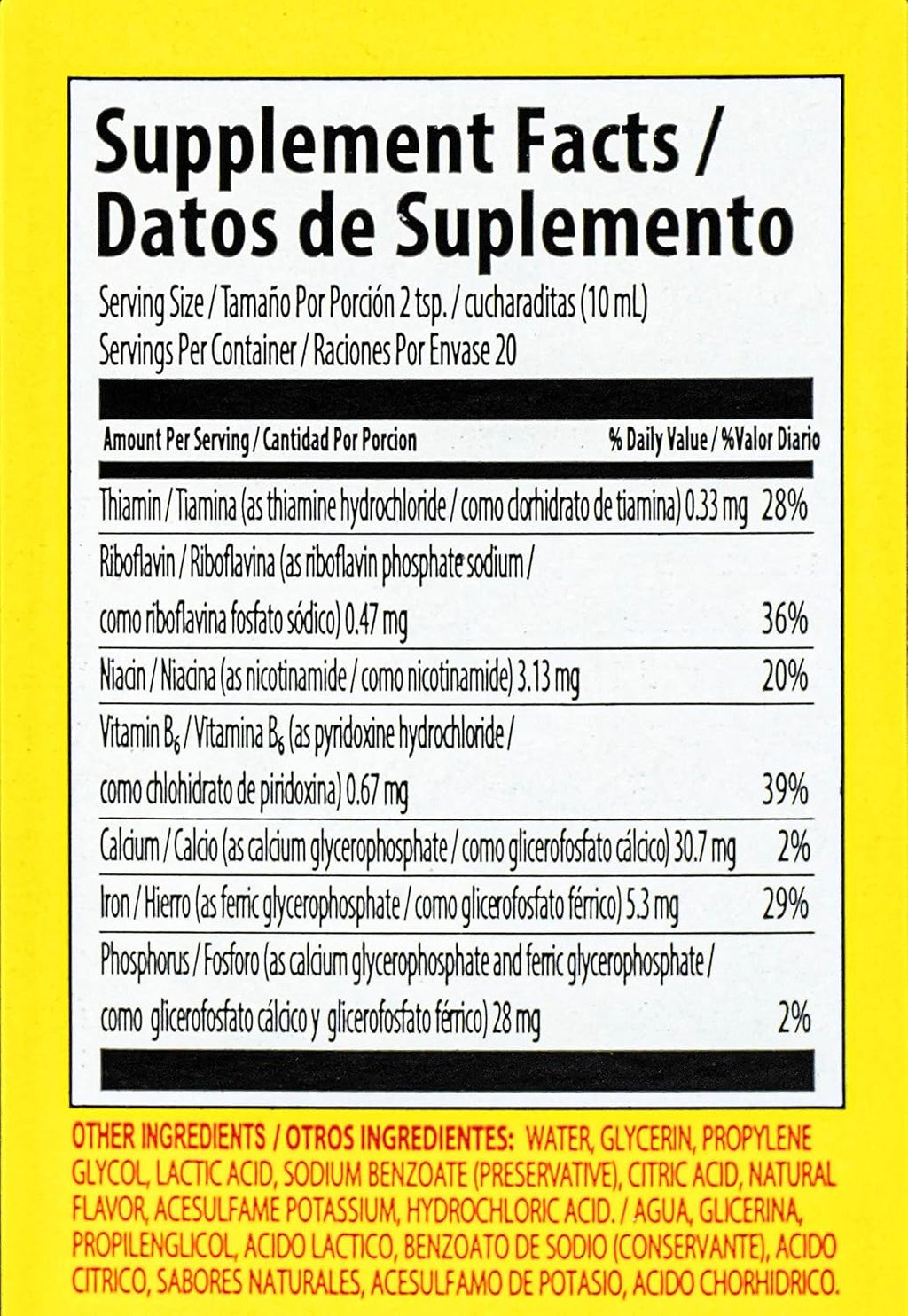 Liquid Vitamin and Mineral Supplement - Supports Normal Body Function and Promotes Overall Well-being - 16.9 fl oz