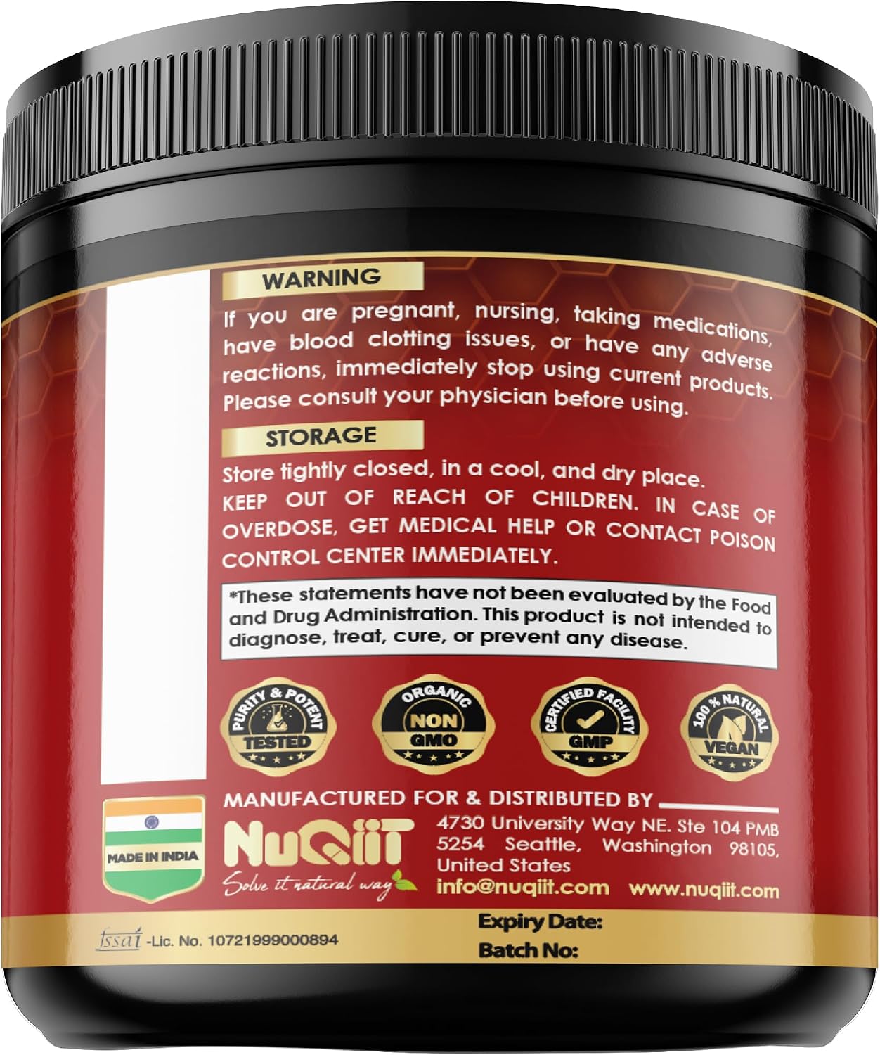 9in1 Clove Supplement Rich in Vitamins & Minerals for Digestive, Immune System, Bone & Heart Health with Cinnamon, Turmeric, Ginger, Cardamom, Garlic, Wormwood, Black Walnut - 60 Capsules - 30 Days