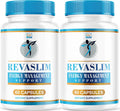 Revaslim Cápsulas - Suplemento Multivitamínico Avanzado (120 Cápsulas, 2 Paquetes)