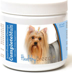 Healthy Breeds Yorkshire Terrier Multivitamínico Todo en Uno 60 Masticables