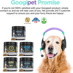 Googipet Probióticos para Perros - Salud Digestiva e Inmunitaria - Masticables con Prebióticos, Probióticos y Enzimas - 6 Mil Millones UFC - Sabor a Pato