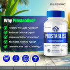 ProstaBliss Cápsulas para la Próstata – Fórmula Natural (60 Cápsulas)