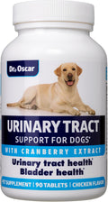 Dr. Oscar Suplemento Urinario para Perros con Arándano, D-Manosa e Hibisco - 90 Comprimidos Masticables