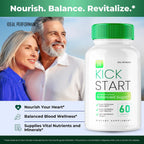 Kick Start Cápsulas - Suplemento para el Equilibrio del Azúcar y la Circulación (2 Pack)