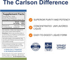 Carlson Super Daily D3 - Vitamina D3 Líquida 6000 UI por Gota (150 mcg), 365 Gotas Vegetarianas
