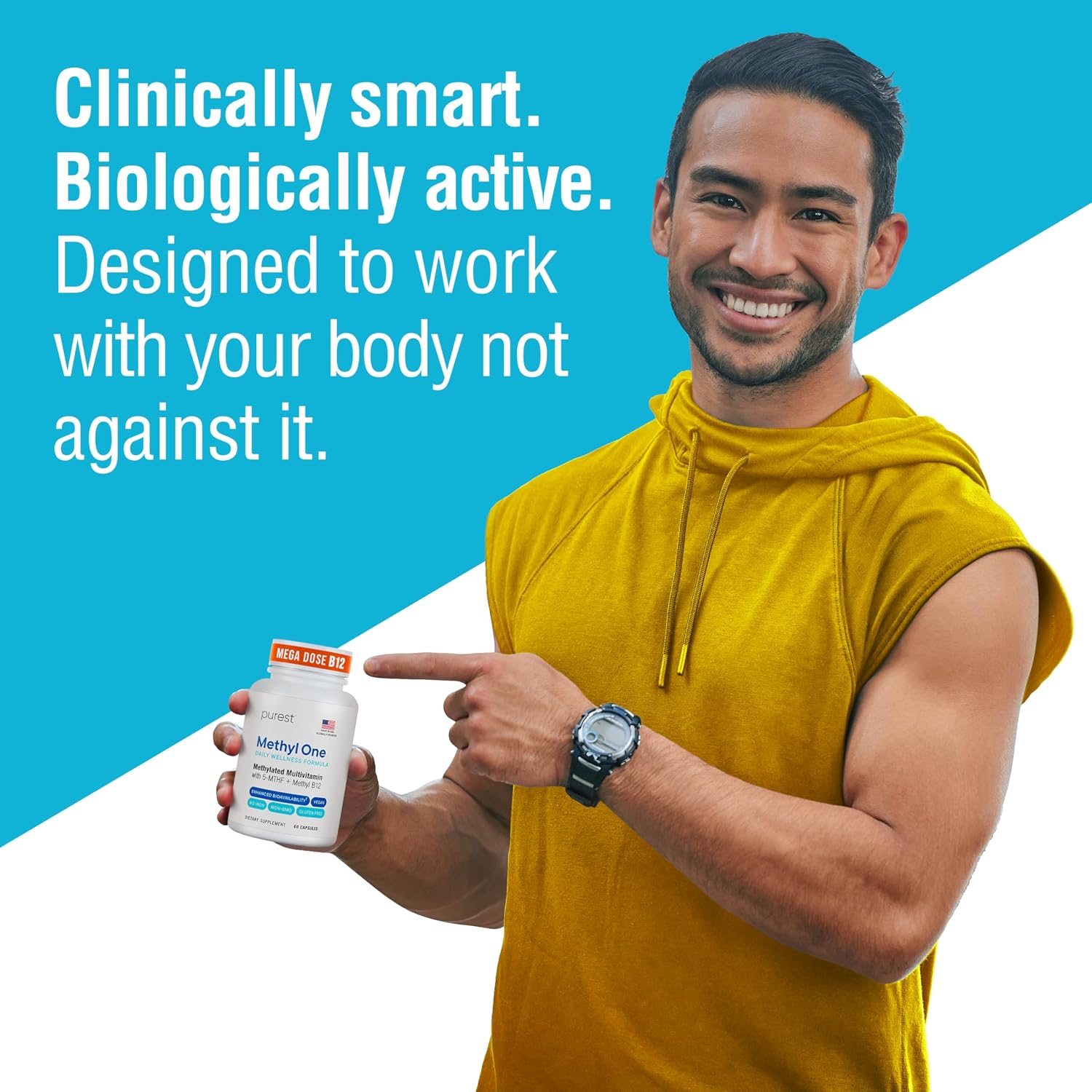 Purest® Multivitamínico Metilado para Hombres y Mujeres
