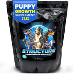 CPN Structure Suplemento para Cachorros y Perras Gestantes con DHA – Apoya el Desarrollo Cognitivo, Muscular y Óseo – Proteína de Huevo y Leche, Probióticos, Enzimas y Omega 3 (907 g)