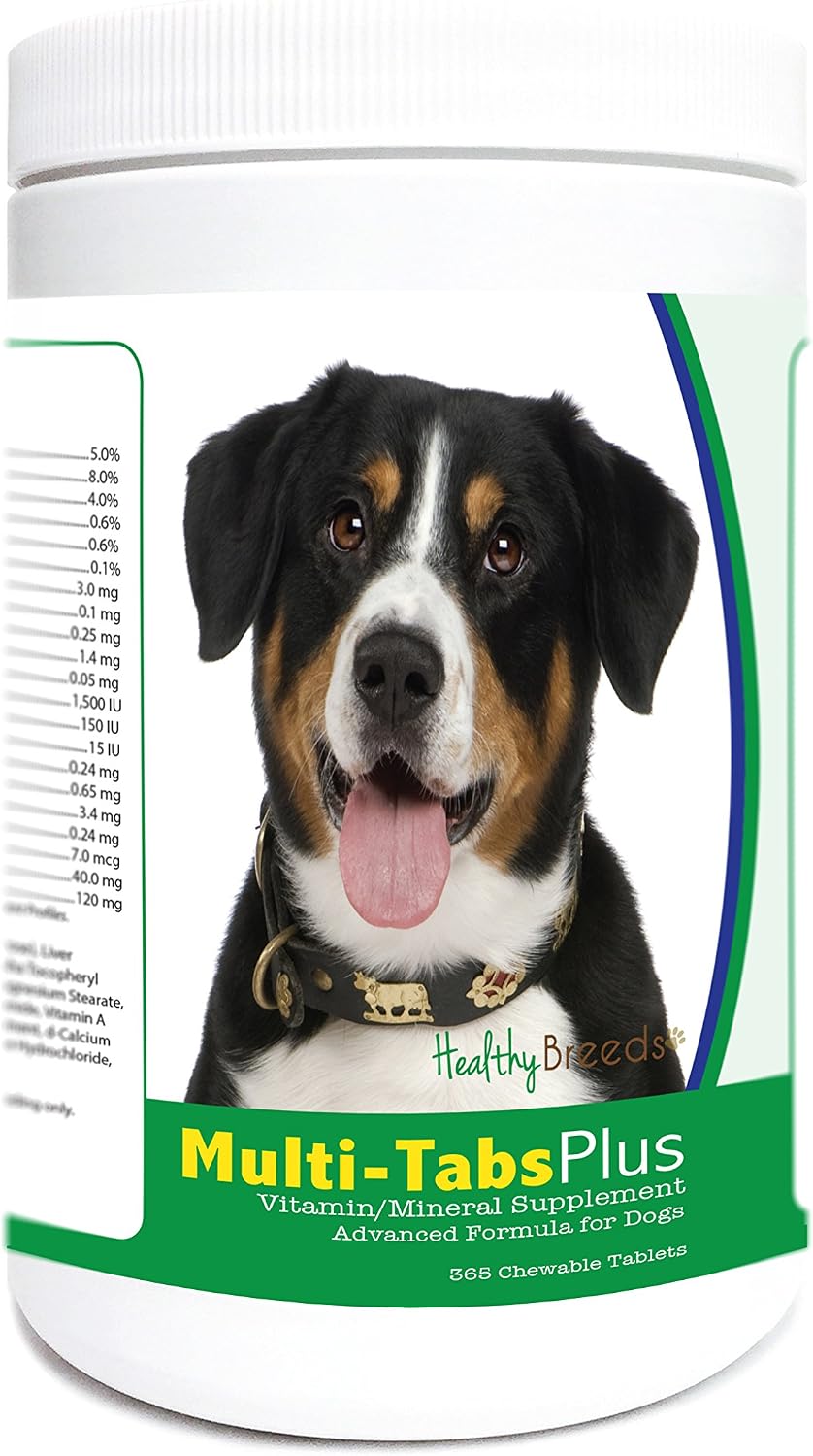 Healthy Breeds Entlebucher Mountain Dog Multi-Tabs Plus Comprimidos Masticables 365 Unidades
