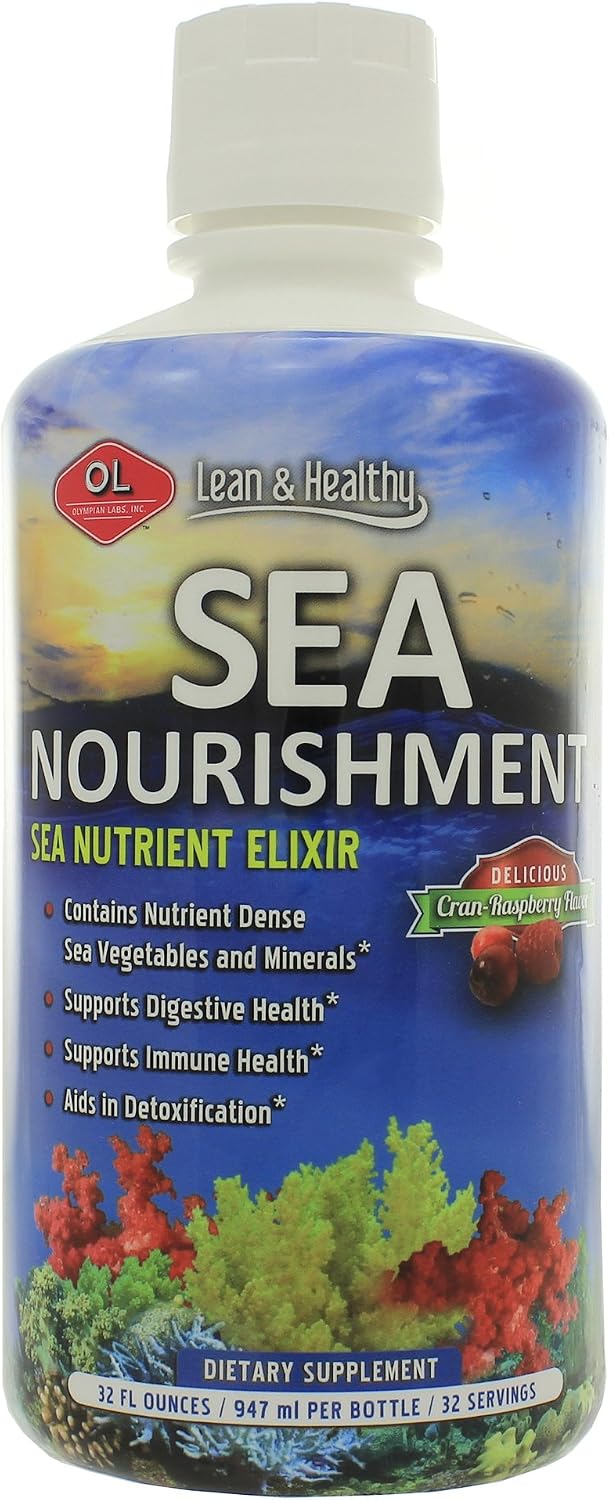 Olympian Labs Sea Nourishment Liq Vitmn 32 Fz