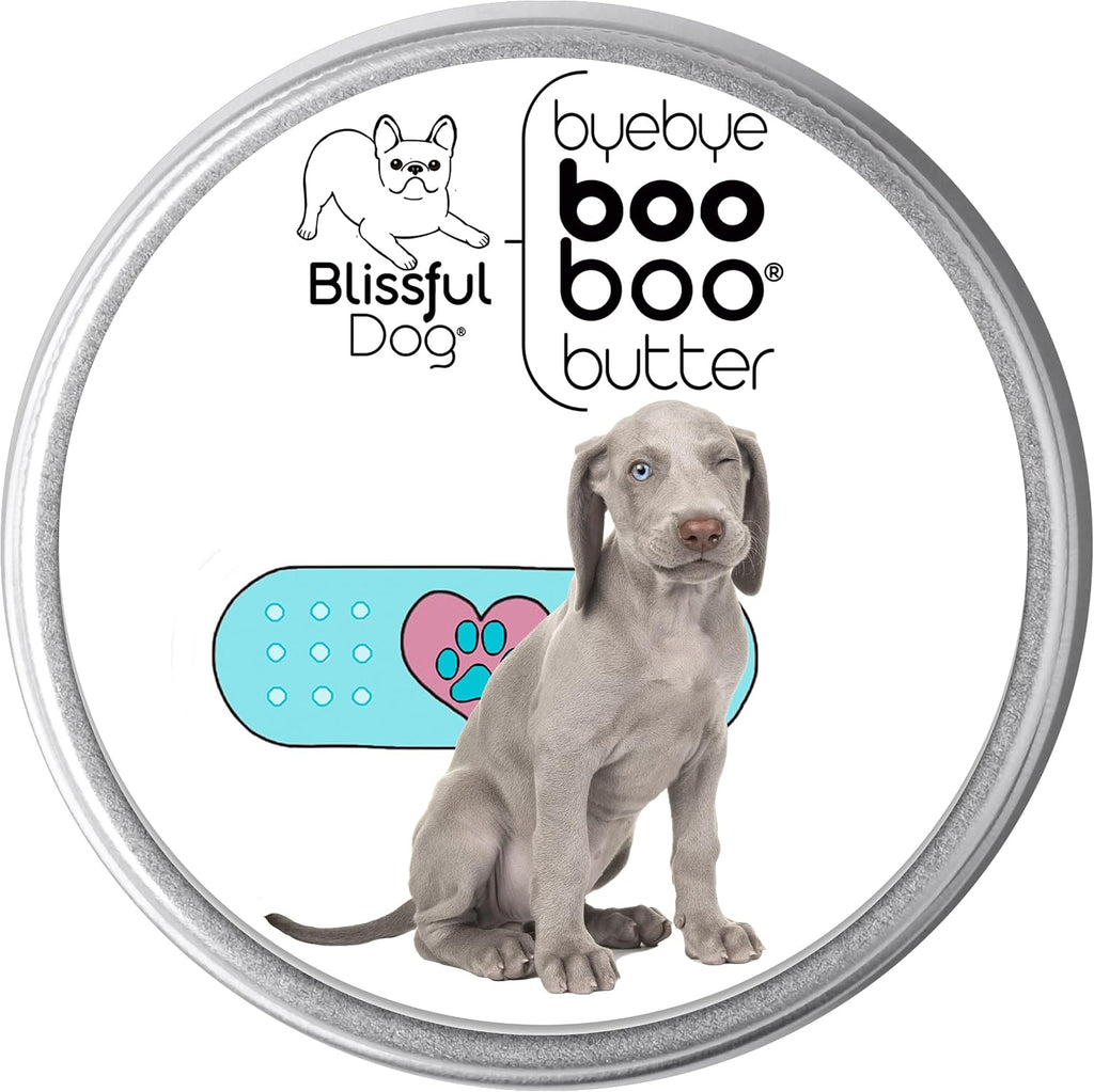 The Blissful Dog 2 oz Lata Bálsamo Booboo Butter para Perros Weimaraner