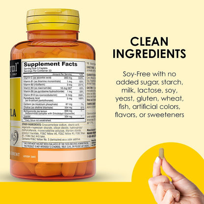 Mason Natural Suplemento Avanzado para la – Vitamina B6 (1 mg): Contribuye al metabolismo de las proteínas y del – Image 5