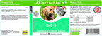 Only Natural Pet Cápsulas de CoQ10 para Perros y Gatos – Suplemento de Coenzima Q10 Ubiquinona – Ayuda a Mantener la Vitalidad, Energía y Bienestar General – 90 Cápsulas