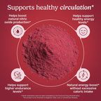 Santo Remedio Circulación Plus – Extracto de Remolacha – Apoyo a la Circulación y Energía – Sabor Cereza – 30 Servicios