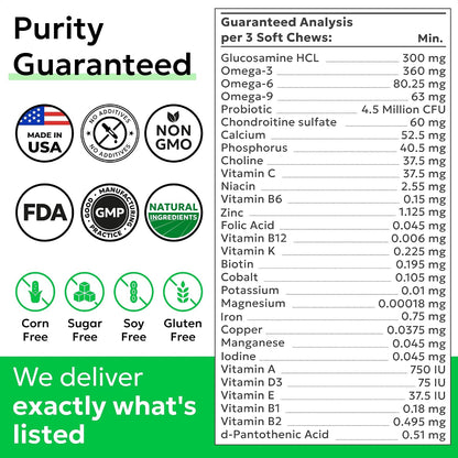 BARK&SPARK Multivitamínico para Perros con – Probióticos: Microorganismos benéficos que apoyan la salud digestiva – Image 4