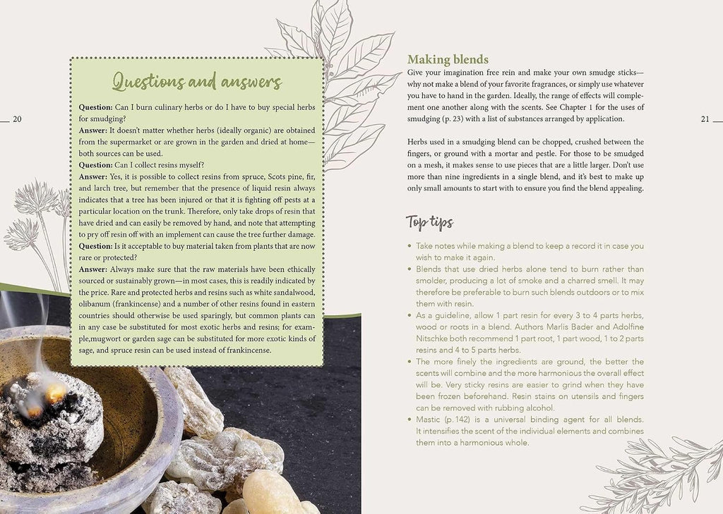 The Complete Smudging Handbook: 67 Herbs, Woods, and Resins for Clearing and Emotional Balance