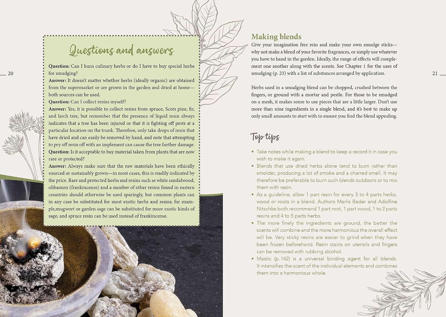 The Complete Smudging Handbook: 67 Herbs, Woods, and Resins for Clearing and Emotional Balance