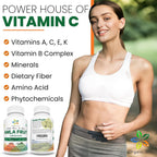 Cápsulas de Amla 1000mg - 120 Cápsulas Vegetales - Organic Aura