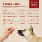 Fera Pets Suplemento Cardíaco para Perros y Gatos con Taurina, L-Carnitina y CoQ10 - 120 Cápsulas