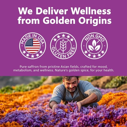 HyberVive Saffron Extract 88.5 mg - 90 – Sin conservantes ni colorantes artificiales: Solo ingredientes naturales – Image 9