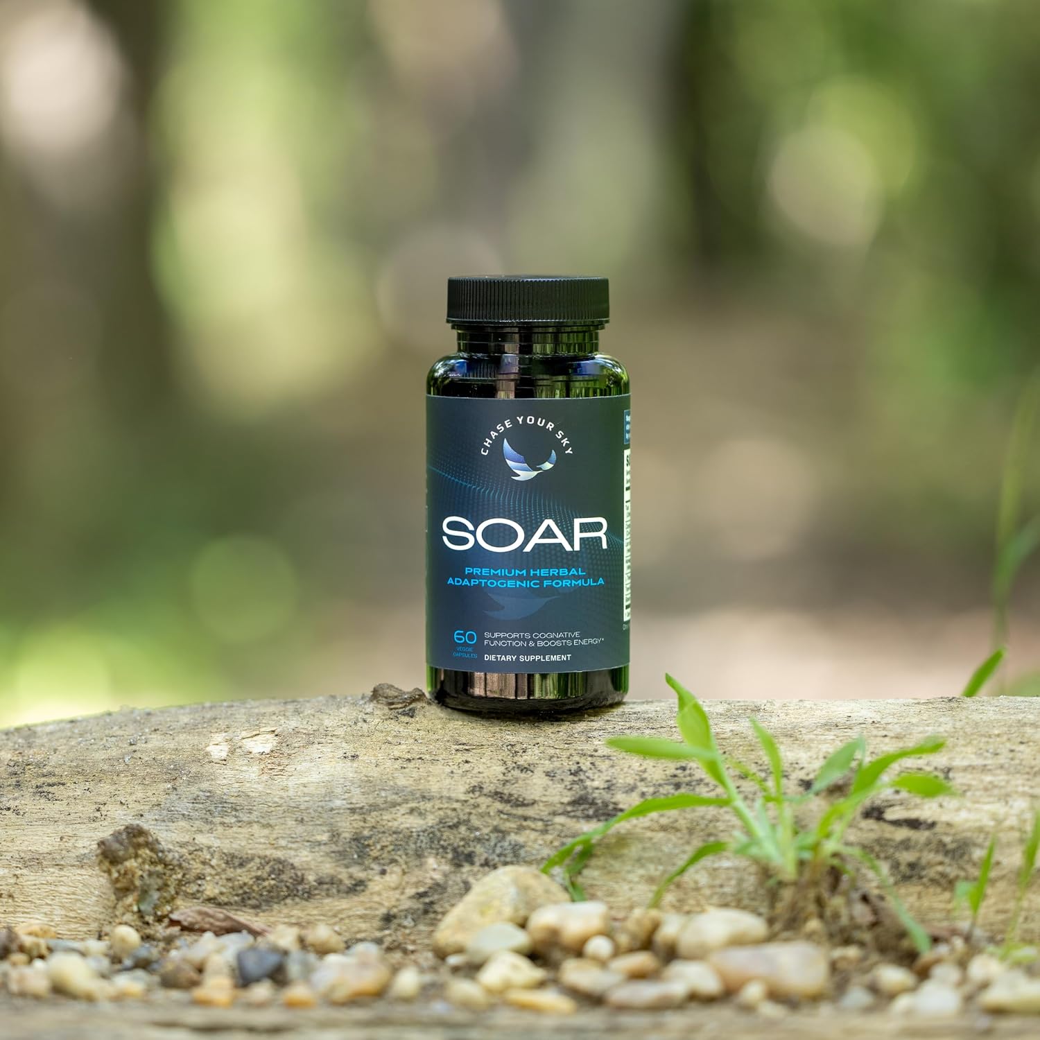 SOAR - Suplemento Adaptógeno con Ashwagandha y Ginseng
