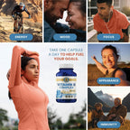 Vykee Nutrition Complejo B – Vitaminas B de Alta Potencia con Folato 750mcg, B12 440mcg y Biotina – Vegano y No GMO – 120 Cápsulas