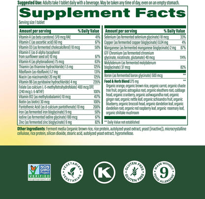 MegaFood Multivitamínico para Mujeres One – Defensas naturales: La vitamina C y el zinc contribuyen al – Image 3