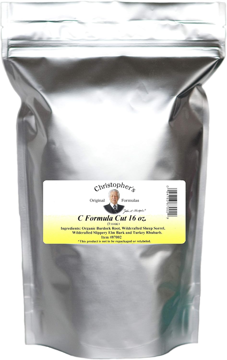 Christopher's Original Formulas Essiac-C Formula Cortado 454 g