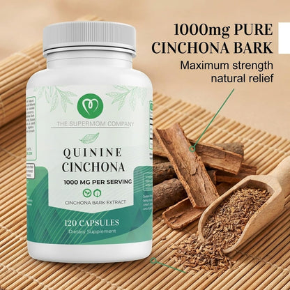 Quinine Cinchona Bark Extract 1000 mg – – Apoyo digestivo : Estimula la producción de enzimas y jugos gástricos, – Image 2