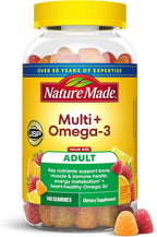 Nature Made Multivitamin + Omega-3 Gummies 140 gominolas