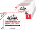 Fisherman's Friend Original Extra Strong Pastillas para la Tos (Paquete de 6 x 38 unidades) - 10mg de Mentol Natural