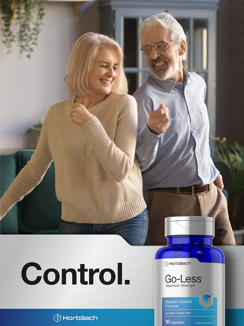 Horbäach Go Less Control de Vejiga - 90 Cápsulas