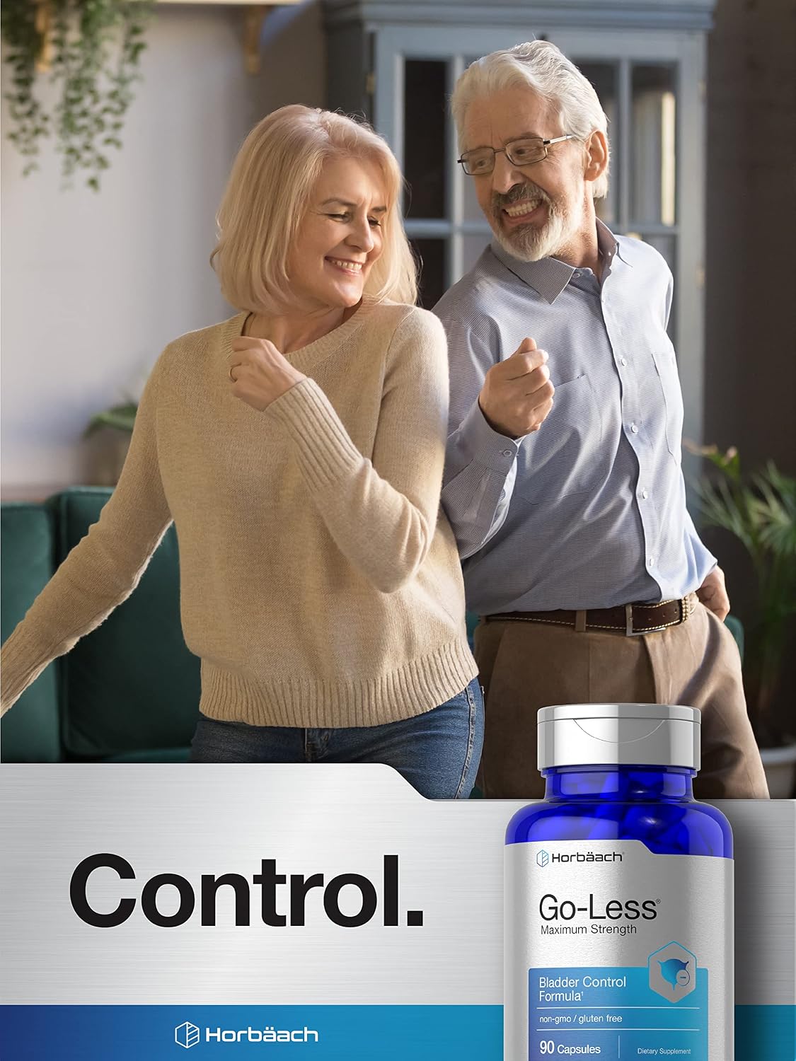 Horbäach Go Less Control de Vejiga - 90 Cápsulas