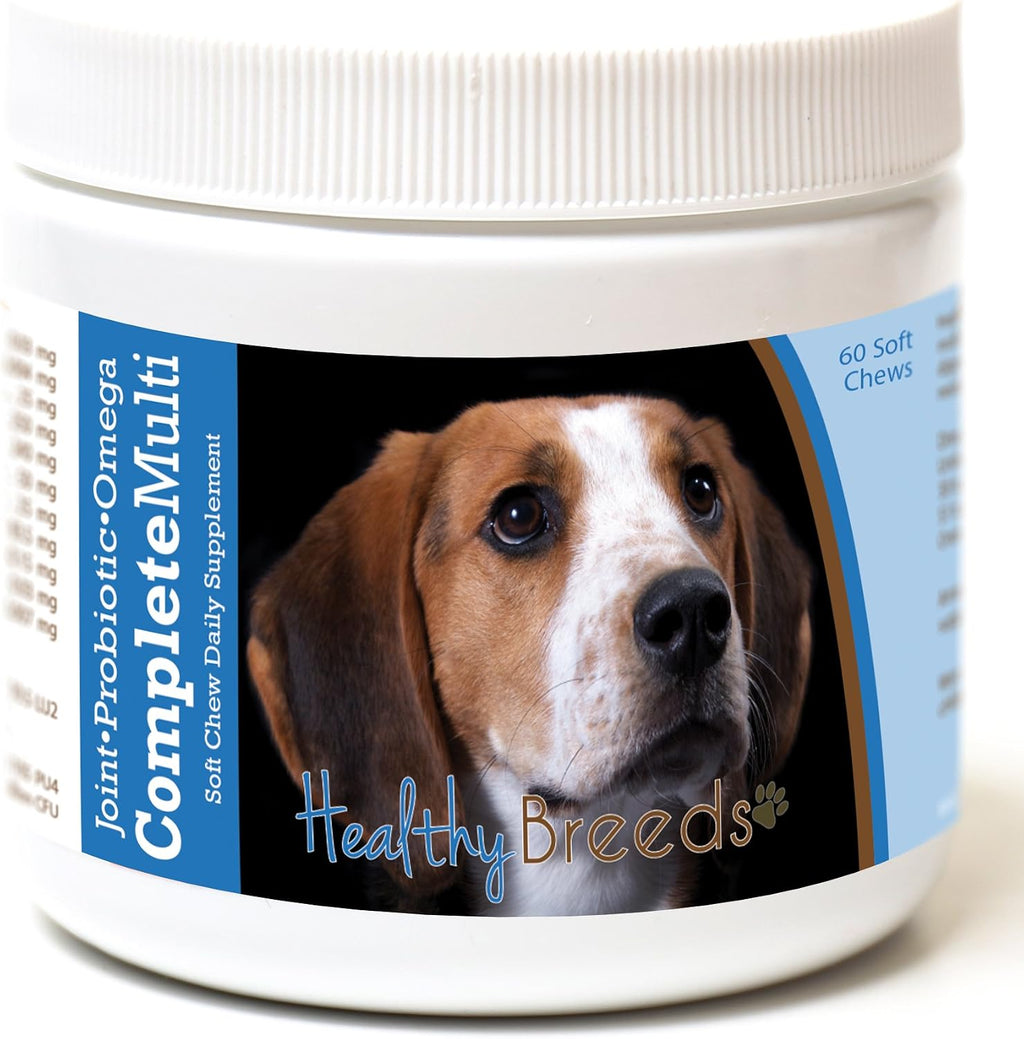 Healthy Breeds American English Coonhound Multivitamínico Completo en Masticables Blandos - 60 unidades