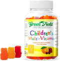 Greenfield Nutritions Multivitamínico Halal para Niños - Gominolas sin Gelatina con Vitaminas A, B, C, D, Yodo y Zinc - 90 Unidades