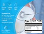 Brain Basics Ultra Pure IgG Supplement - Complemento de IgG Immunolin en Polvo, Sin Lácteos, con Vitaminas y Minerales, 150g, 60 Dosis