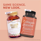 Reserveage Ultra Collagen Booster y Keratin Hair Booster - Cápsulas de Colágeno y Keratina con Dermaval, Biotina y Resveratrol - Apoyo para Piel y Cabello (60+60 cápsulas)