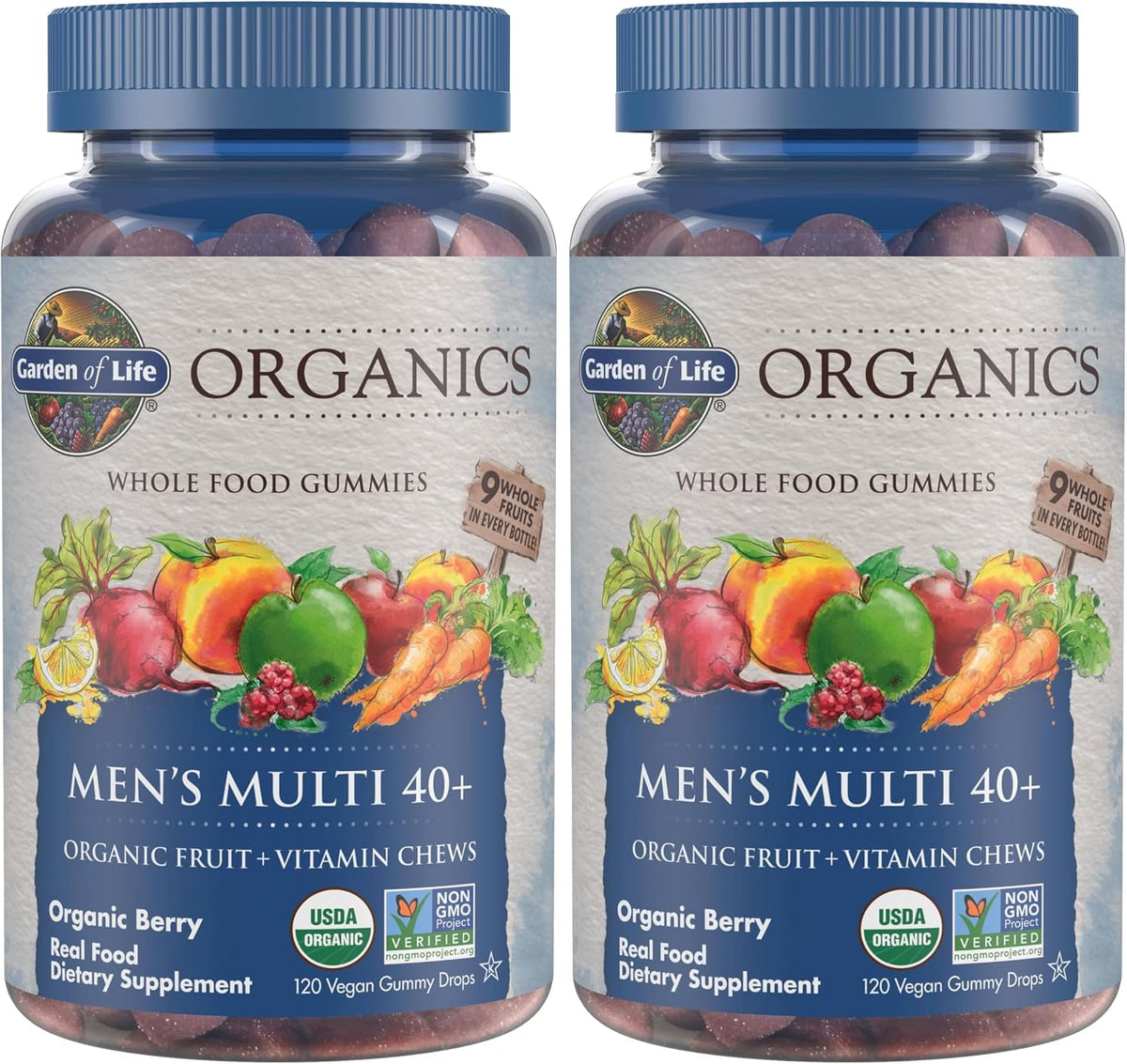 Garden of Life Organics Men 40+ – Antioxidantes: Como las vitaminas C y E, para combatir el estrés oxidativo. – Image 9